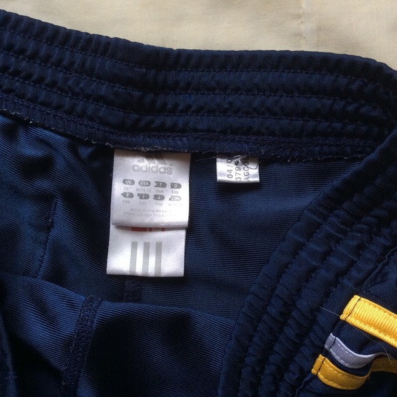 GIFTED 🎁Adidas Navy Blue & Golden White Stripe - Picture 8 of 11